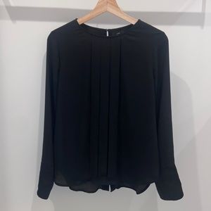 J.Crew pleated front blouse